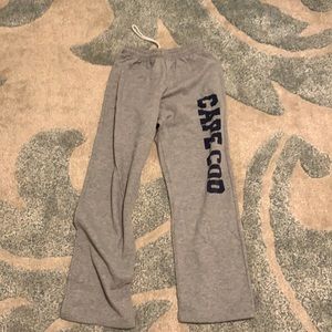 grey cape cod sweats